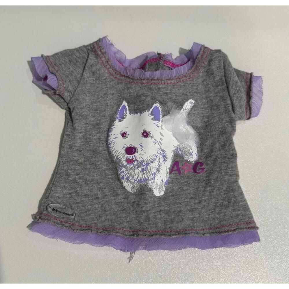 American Girl Coconut Dog Graphic Fashion Tee